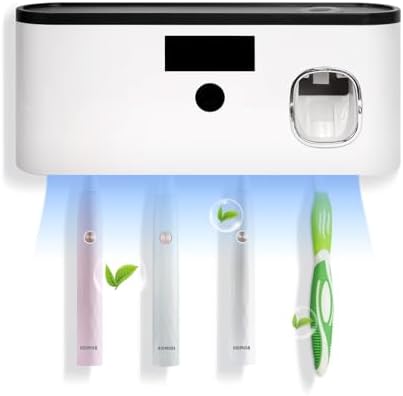 LXIANGN Toothbrush Sterilization Holder for Bathrooms