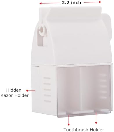 XYKEEY 3-in-1 Toothbrush Holder Set for KidsNeat Time-Saving
