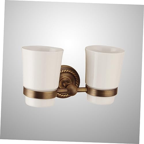 Vivid Wall-Mounted Toothbrush Cup Holder