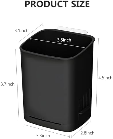 Sturdy Toothbrush Toothpaste Holder for Bathroom Kitchen