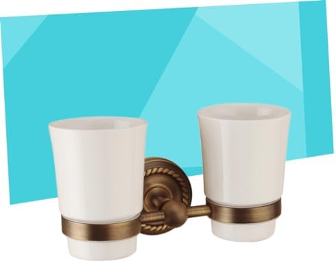 Vivid Wall-Mounted Toothbrush Cup Holder