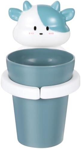 Amosfun Toothbrush Holder Wall-Mounted Durable Cute for Kids