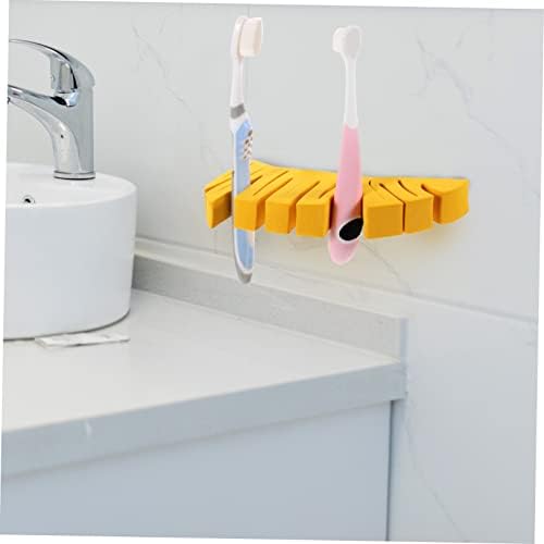 Stylish Dual-Use Wall-Mounted Toothbrush Makeup Organizer