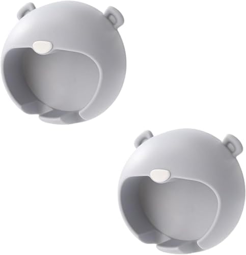 2pc Cute Animal Toothbrush Holder for Kids and Adults