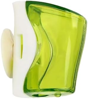 Toothbrush Holder Case with Suction Cup Green