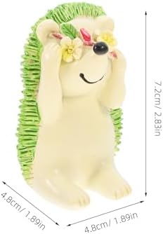 2Pcs Cartoon Hedgehog Toothbrush Holders