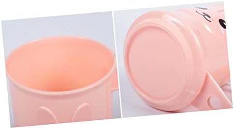 Cute Cartoon Rabbit Toothbrush Tumbler Cup