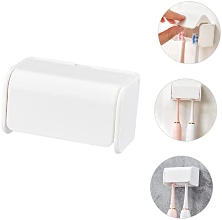 Space-Saving Wall-Mounted Toothbrush Holder