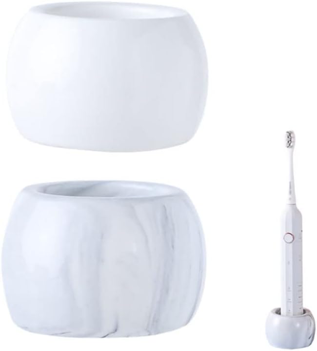 Compact Electric Toothbrush Holder Set for Couples