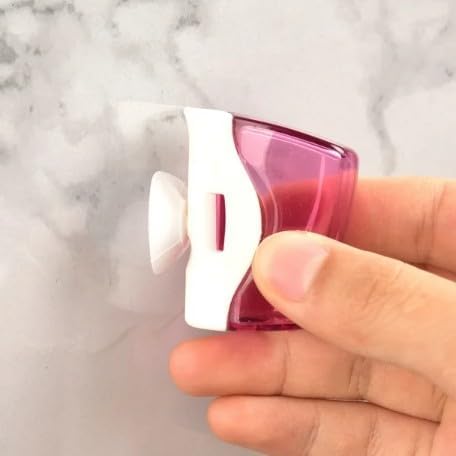 3Pcs Travel Toothbrush Holder with Suction Cup