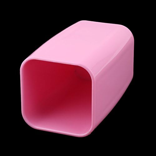 Uxcell Pink Plastic Toothbrush Holder 300ml