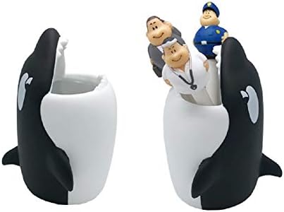 Kids Toothbrush Holder Whale - Durable Silicone Organizer