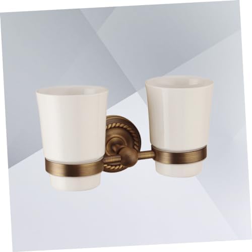 Vivid Wall-Mounted Toothbrush Cup Holder