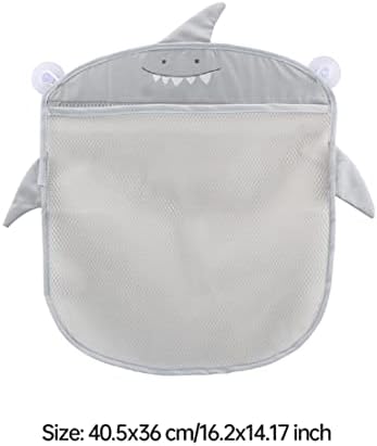 KUYYFDS Easy Bath Toy Organizer Net for Kids with Suction Cups