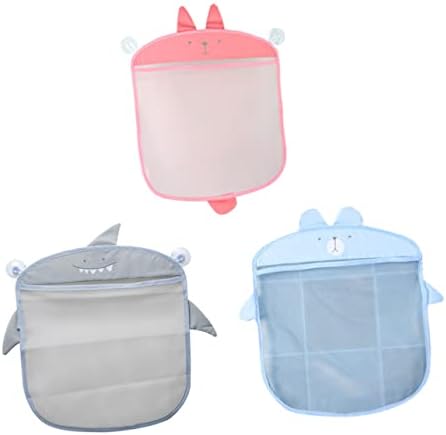 Cabilock Bathroom Toy Organizer Mesh Bag for Kids