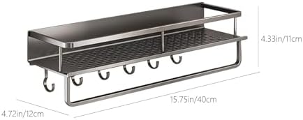 No-Punch Hanging Shower Caddy