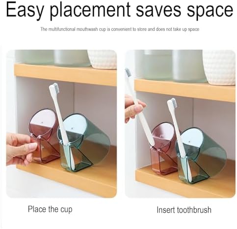 Multifunctional Toothbrush Storage Cup - Toothbrush Holder for Restroom with Pro Design