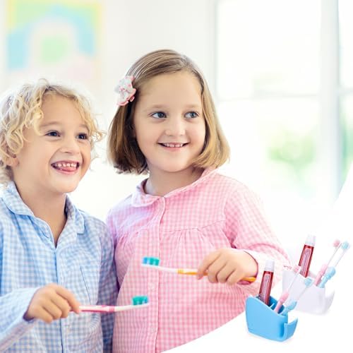 2Pcs Cute Kids Whale Toothbrush Holder