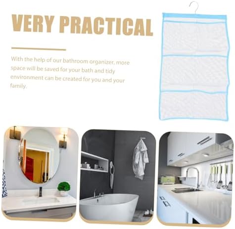 ABOOFAN 6 Pocket Mesh Shower Organizer Tidy Storage Bag