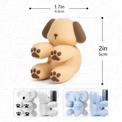 LiZhao Funny Silicone Toothbrush Holder