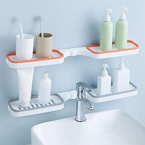 BAHELS 180 Corner Drain Shower Caddy Storage Rack
