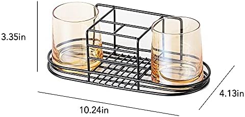 Yishua Electric Toothbrush Holder Stainless Steel Magnetic Wall-Mounted Bathroom Accessory