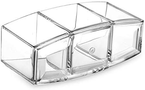 3 Slot Clear Toothbrush Holder IKWZ