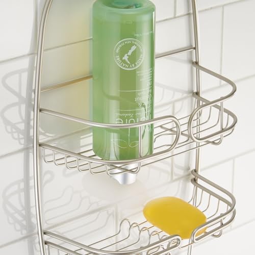 iDesign Hanging Shower Caddy with Shelves and Hooks