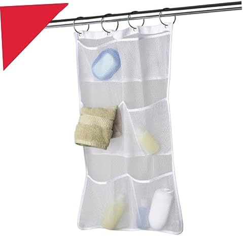 Compact Mesh Shower Organizer Bag