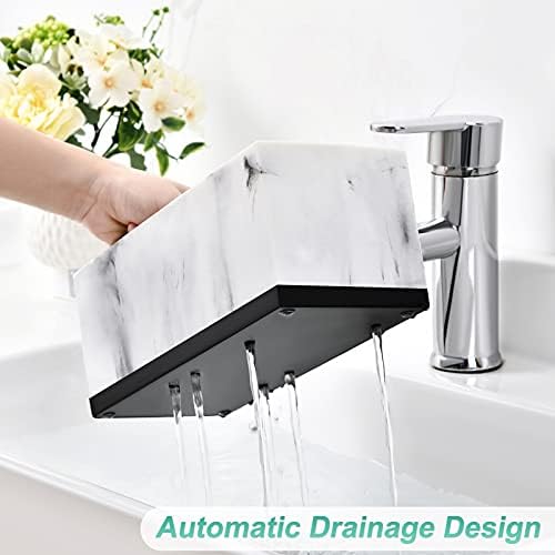 VITVITI 6 Compartment Toothbrush Holder for Bathroom Sink Countertop Organizer