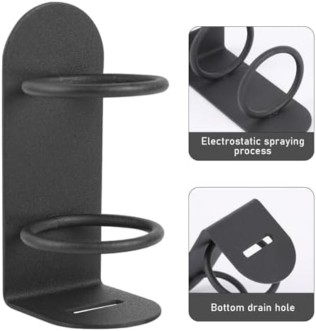 2 Pcs Electric Toothbrush Wall Mount Holder for Bathrooms