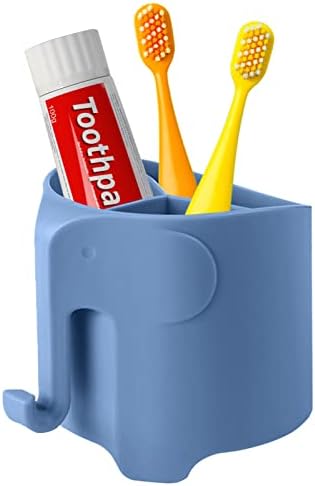 RyanLemon Elephant Toothbrush Holder for Toddler suction cup