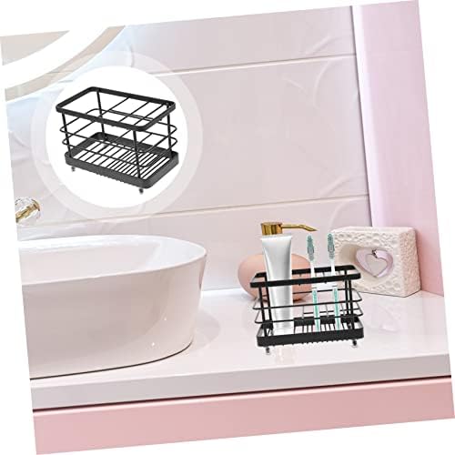 Fixoshee bathroom toothbrush toothpaste holder