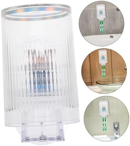 Space-Saving Wall-Mounted Toothbrush Holder for Kids