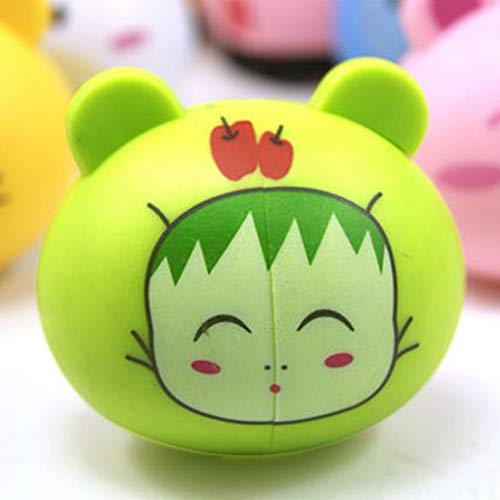 Cartoon Animal Toothbrush Holder with Suction Cups for Kids