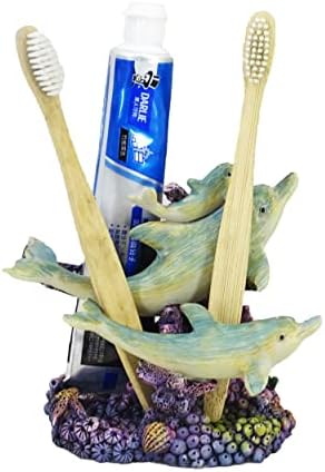 Perfect for Hygiene 3D Dolphin Toothbrush Holder