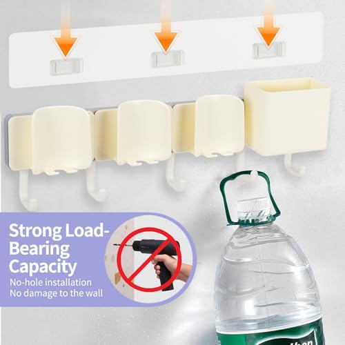 Koulate 3-Slot Wall Mounted Toothbrush Holder