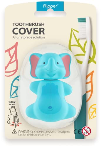 Fun Animal Elephant Toothbrush Cover - Makes Brushing Enjoyable