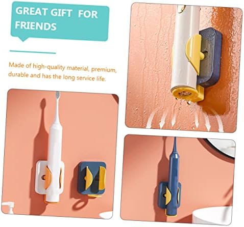 Alipis Electric Toothbrush Rack - Waterproof Sensing Holder for Compact Storage