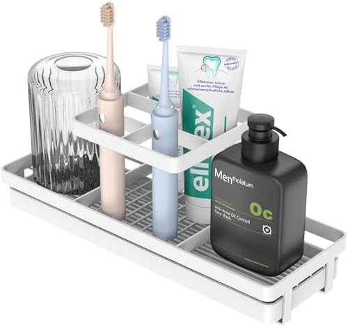 Premium 5-Slot Toothbrush Holder