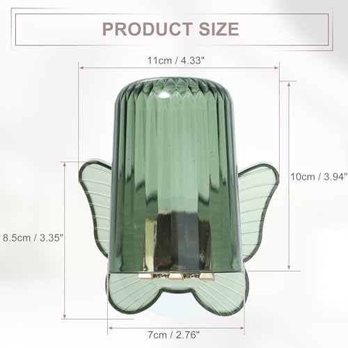 VOCOSTE Wall-Mounted Toothbrush Holder