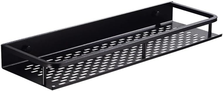 Stylish 30CM Space Aluminum Bathroom Caddy Organizer with Drainage