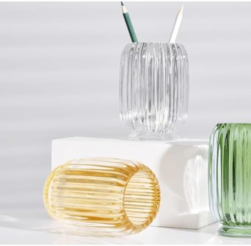Stylish Glass Toothbrush Holder for Small Spaces