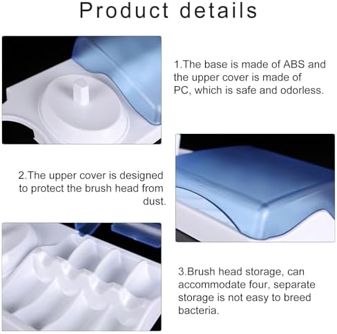 Keep Electric Toothbrush Heads Neat and Hygienic with XINAJUNDs Stylish Holder Stand