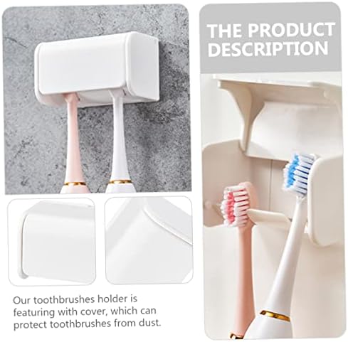 Space-Saving Wall-Mounted Toothbrush Holder