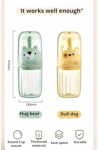 Perfect for Kids Compact Fun Travel Toothbrush Holder