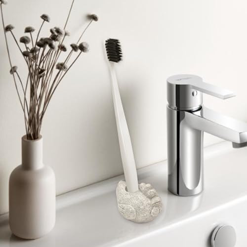 Cute Cartoon Toothbrush Stand with Animal Design