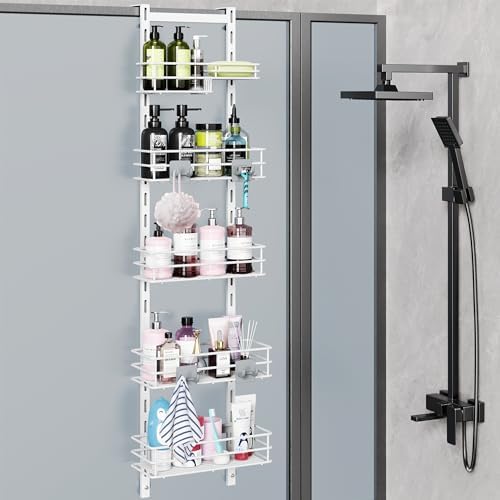 Adjustable Over-the-Door Shower Caddy