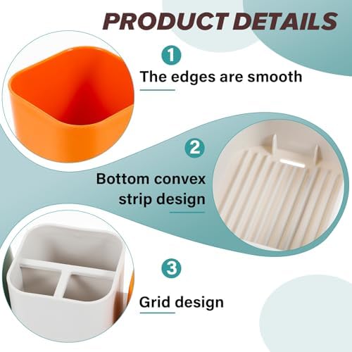 Toothbrush Holder Set w 2 Cups w Kids Design for Adults Kids