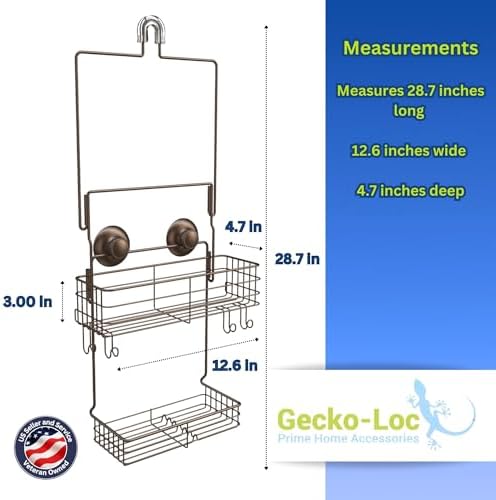 Durable REQUEST for organizing shower essentials